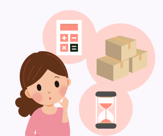 イラスト:連携体制により快適で合理的なお引越しを実現
